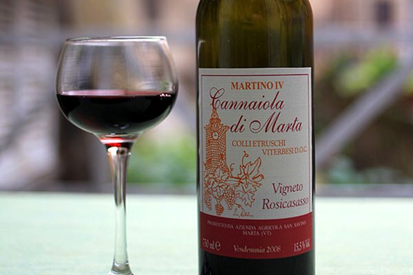 La Cannaiola, vino tipico di Marta