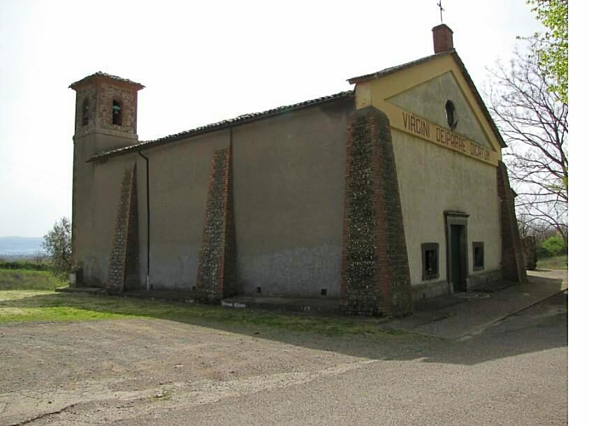 La chiesa di Torano a San Lorenzo Nuovo (VT)