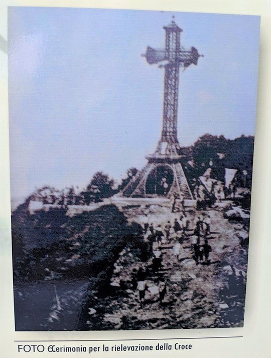 La croce del monte Amiata, cerimonia della nuova elevazione