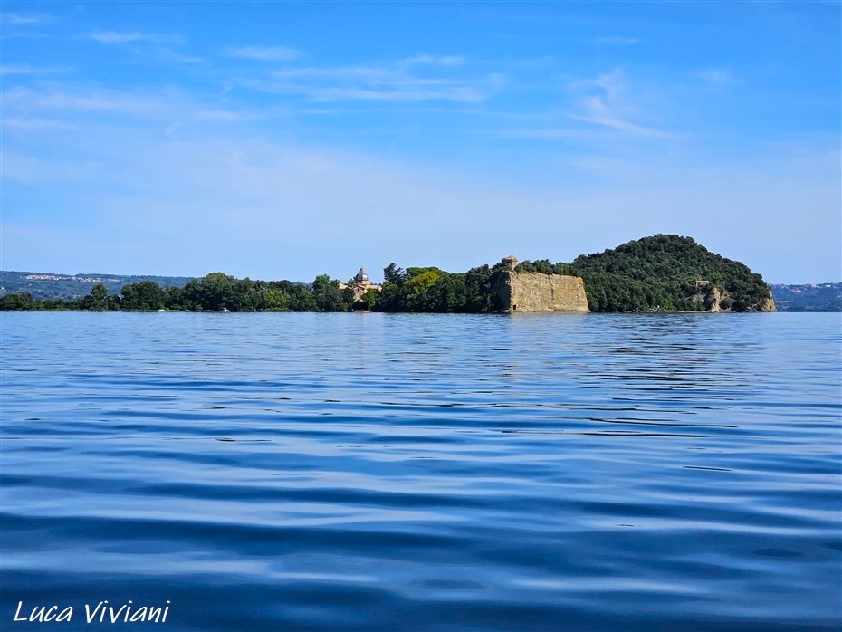 Isola Bisentina nel Lago di Bolsena
