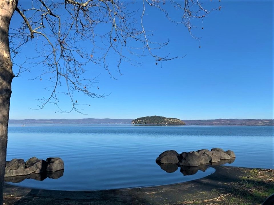 Isola Martana nel lago di Bolsena