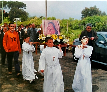 La festa della Madonna del Castagno a Marta (VT)