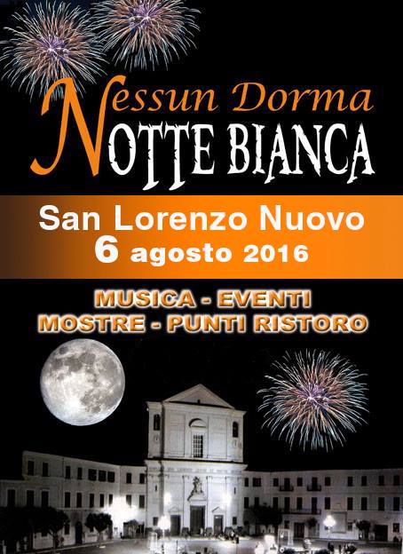 Notte bianca di San Lorenzo Nuovo