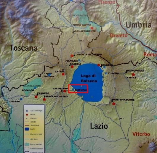 La storia del monte Bisenzio sul lago di Bolsena ...